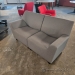 Set of Grey Herman Miller Swoop Left & Right Sofa Couch Chairs